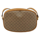GUCCI Micro GG Canvas Shoulder Bag PVC Leather Beige Auth ki6001-3