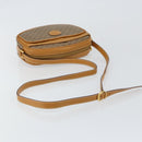 GUCCI Micro GG Canvas Shoulder Bag PVC Leather Beige Auth ki6001-7