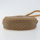 GUCCI Micro GG Canvas Shoulder Bag PVC Leather Beige Auth ki6001-9