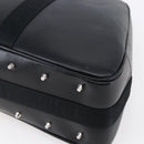 Christian Dior Boston Bag Leather Black Auth ki6003-12