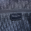Christian Dior Boston Bag Leather Black Auth ki6003-17