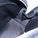 Christian Dior Boston Bag Leather Black Auth ki6003-19