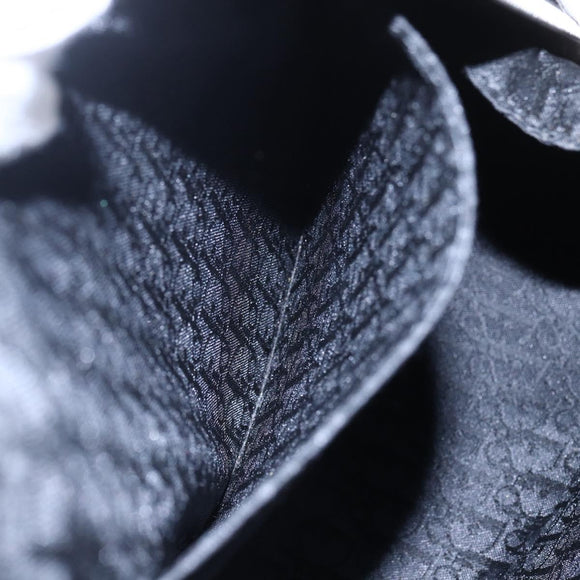 Christian Dior Boston Bag Leather Black Auth ki6003