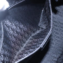 Christian Dior Boston Bag Leather Black Auth ki6003-22