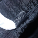 Christian Dior Boston Bag Leather Black Auth ki6003-23