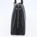 Christian Dior Boston Bag Leather Black Auth ki6003-5