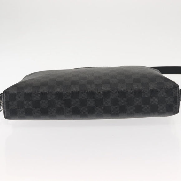 LOUIS VUITTON Damier Graphite Porte Documents Jules NM Bag N48260 LV Auth ki6007