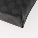 LOUIS VUITTON Damier Graphite Porte Documents Jules NM Bag N48260 LV Auth ki6007-18