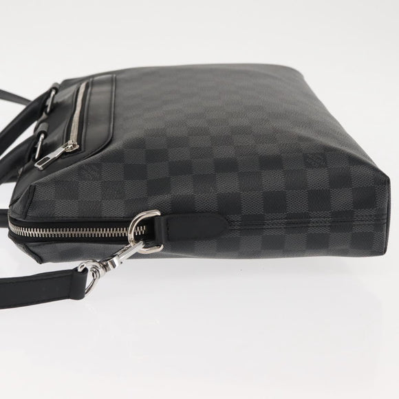 LOUIS VUITTON Damier Graphite Porte Documents Jules NM Bag N48260 LV Auth ki6007