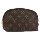 LOUIS VUITTON Monogram Pochette Cosmetic PM Cosmetic Pouch M47515 LV Auth ki6012-1
