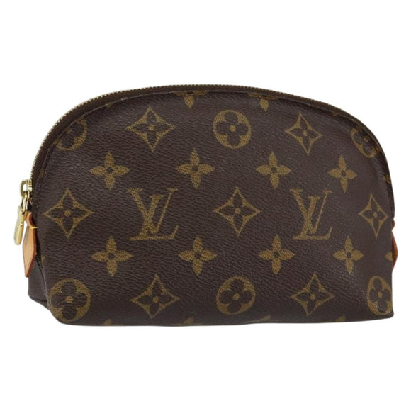 LOUIS VUITTON Monogram Pochette Cosmetic PM Cosmetic Pouch M47515 LV Auth ki6012