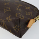 LOUIS VUITTON Monogram Pochette Cosmetic PM Cosmetic Pouch M47515 LV Auth ki6012-15