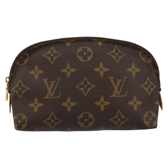 LOUIS VUITTON Monogram Pochette Cosmetic PM Cosmetic Pouch M47515 LV Auth ki6012