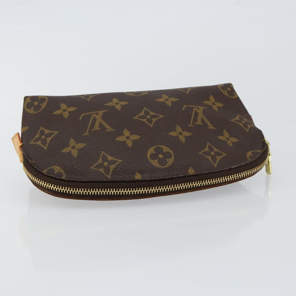 LOUIS VUITTON Monogram Pochette Cosmetic PM Cosmetic Pouch M47515 LV Auth ki6012