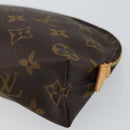 LOUIS VUITTON Monogram Pochette Cosmetic PM Cosmetic Pouch M47515 LV Auth ki6012-7
