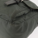 PRADA Shoulder Bag Nylon Khaki Auth ki6015-16
