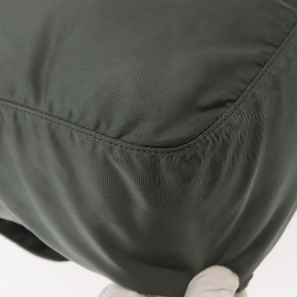 PRADA Shoulder Bag Nylon Khaki Auth ki6015