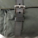 PRADA Shoulder Bag Nylon Khaki Auth ki6015-20