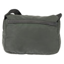 PRADA Shoulder Bag Nylon Khaki Auth ki6015-2