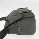 PRADA Shoulder Bag Nylon Khaki Auth ki6015-4