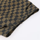 FENDI Zucca Canvas Pecan Canvas Skirt Pants 2 Set Black Brown Auth ki6020-9