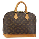 LOUIS VUITTON Monogram Alma Hand Bag M51130 LV Auth ki6021-1