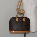 LOUIS VUITTON Monogram Alma Hand Bag M51130 LV Auth ki6021-22
