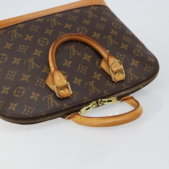 LOUIS VUITTON Monogram Alma Hand Bag M51130 LV Auth ki6021