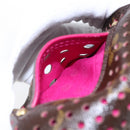 LOUIS VUITTON Monogram Perfo Compact zip Wallet Fuchsia M95188 LV Auth ki6022-22