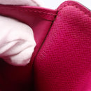 LOUIS VUITTON Monogram Perfo Compact zip Wallet Fuchsia M95188 LV Auth ki6022-11