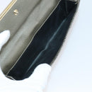 GUCCI GG Canvas Long Wallet Leather 8 Set Beige Black Auth ki6025-16