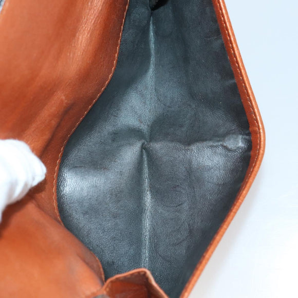 GUCCI GG Canvas Long Wallet Leather 8 Set Beige Black Auth ki6025