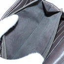 GUCCI GG Canvas Long Wallet Leather 8 Set Beige Black Auth ki6025-9