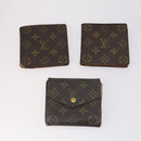 LOUIS VUITTON Monogram Wallet 12 Set LV Auth ki6026-2