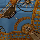 HERMES Carre 90 Scarf Silk 4 Set Red Blue Auth ki6029-28