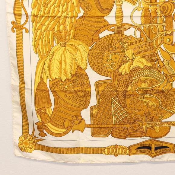 HERMES Carre 90 Scarf Silk 4 Set Red Blue Auth ki6029