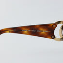 CHANEL Sunglasses plastic Brown CC Auth ki6033-10