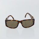 CHANEL Sunglasses plastic Brown CC Auth ki6033-2