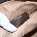 GUCCI GG Supreme Web Sherry Line Shoulder Bag PVC Leather Beige Red Auth ki6037-21