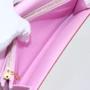 LOUIS VUITTON Monogram Multicolor Portefeuille Sarah White M93745 LV Auth ki6038-20