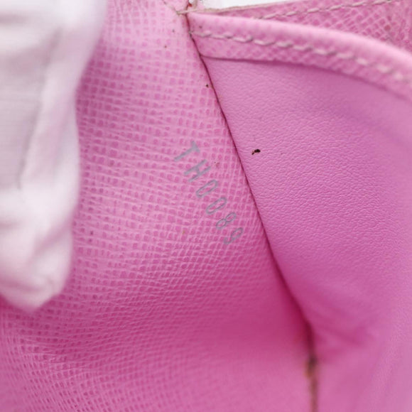 LOUIS VUITTON Monogram Multicolor Portefeuille Sarah White M93745 LV Auth ki6038