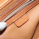 CELINE Macadam Canvas Handtas PVC Leer Bruin Auth ki6046-20