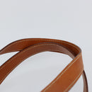 CELINE Macadam Canvas Hand Bag PVC Leather Brown Auth ki6046-8