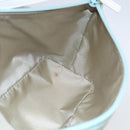 GUCCI GG Canvas Accessory Pouch Light Blue White Auth ki6051-18