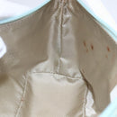 GUCCI GG Canvas Accessory Pouch Light Blue White Auth ki6051-19