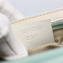 GUCCI GG Canvas Accessory Pouch Light Blue White Auth ki6051-20