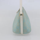 GUCCI GG Canvas Accessory Pouch Light Blue White Auth ki6051-4