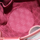 CARTIER Must Line Shoulder Bag Leather Bordeaux Auth ki6052-12