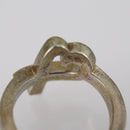TIFFANY&Co. Heart Necklace Ring Ag925 3 Set Silver Auth ki6061-12