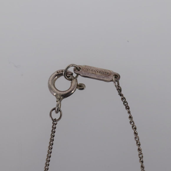 TIFFANY&Co. Heart Necklace Ring Ag925 3 Set Silver Auth ki6061